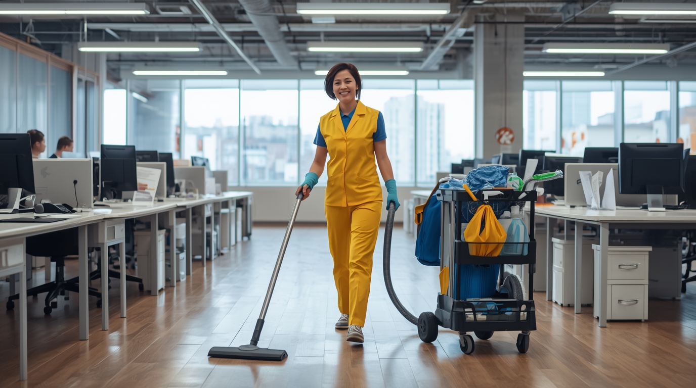 Päivittäinen toimistosiivous